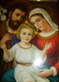 Maria u. Josef mit Jesus